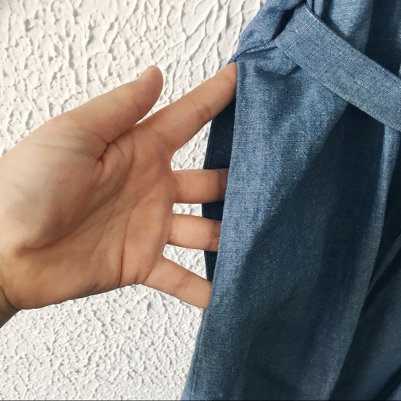 Mimu Maxi Denim Moses Dress - Picture 3 of 5